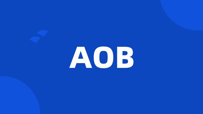 AOB