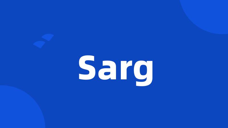 Sarg