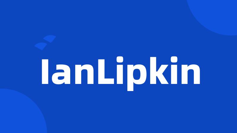 IanLipkin