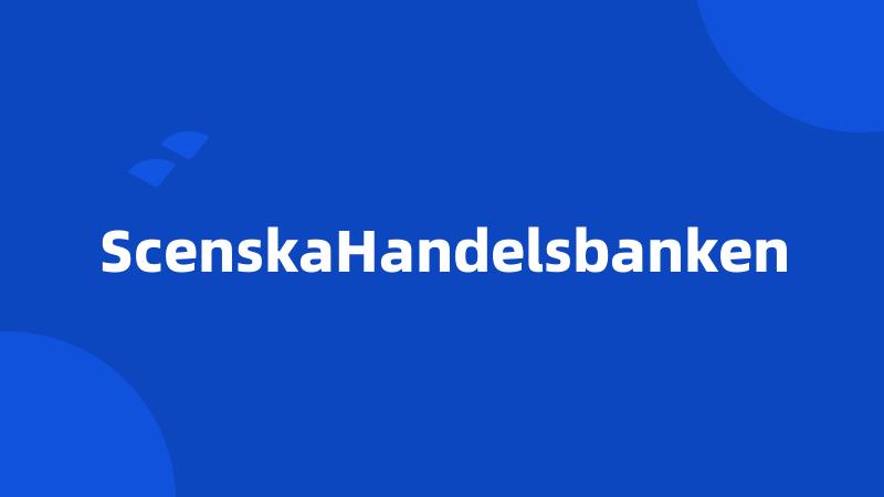 ScenskaHandelsbanken