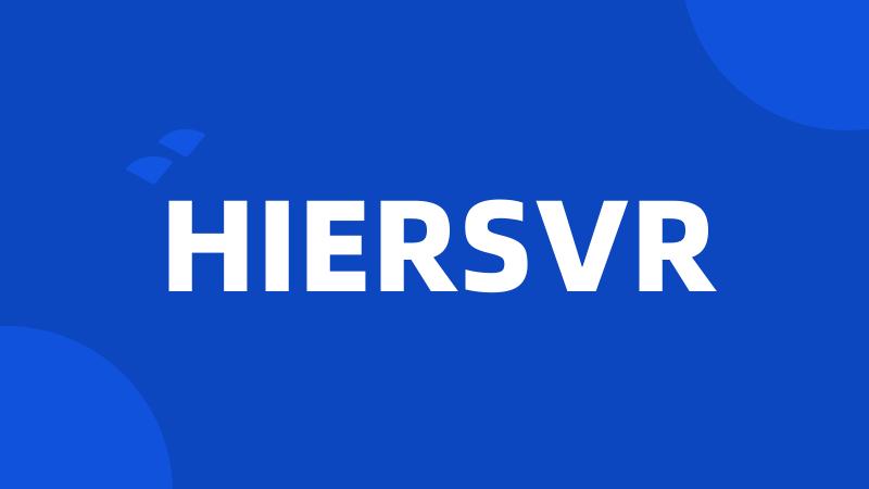 HIERSVR