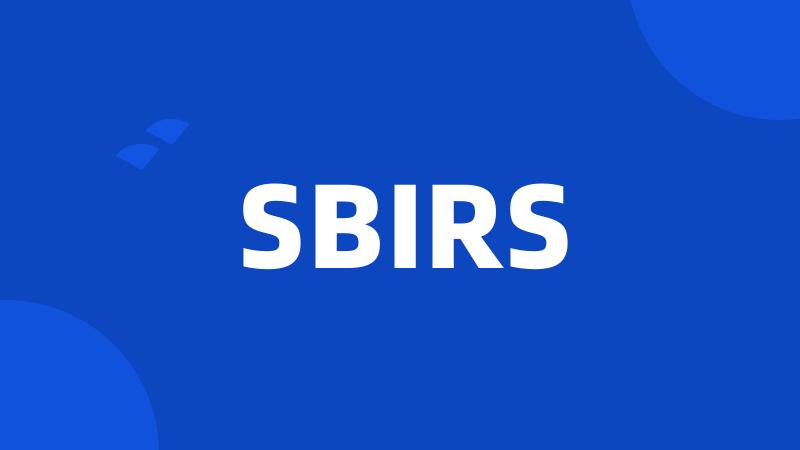 SBIRS