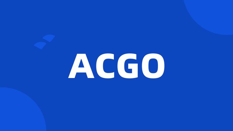 ACGO