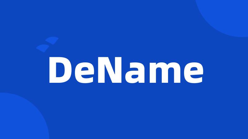 DeName