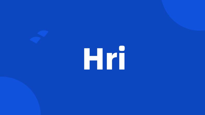 Hri