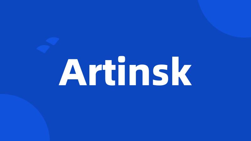 Artinsk