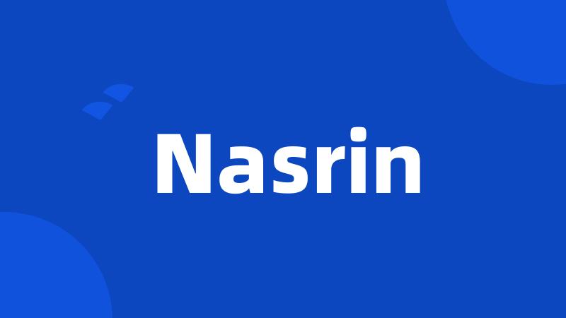 Nasrin