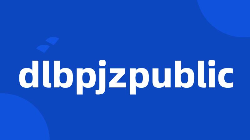 dlbpjzpublic