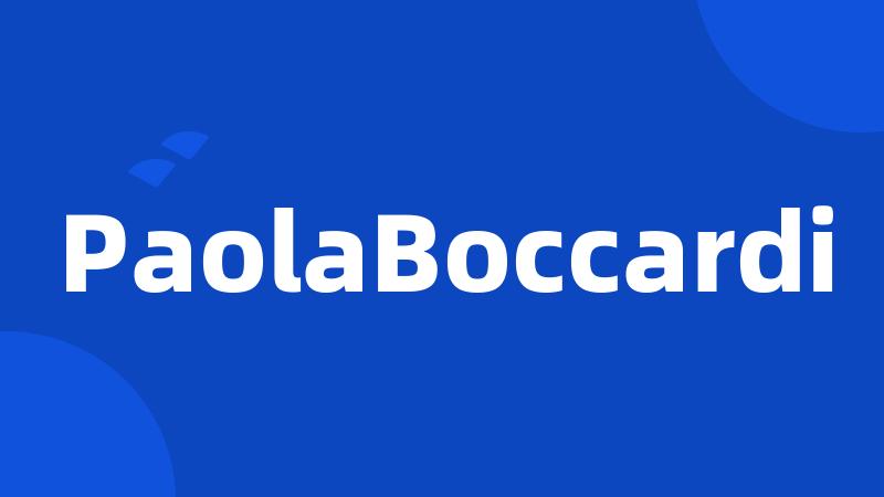 PaolaBoccardi