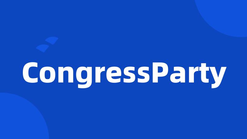 CongressParty