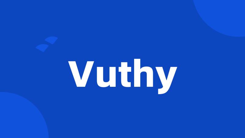 Vuthy