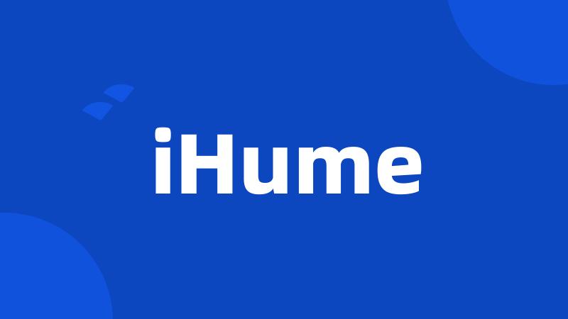 iHume