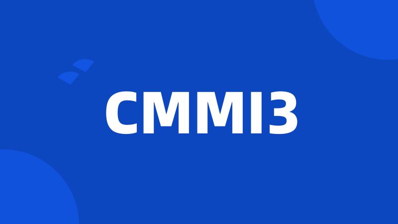 CMMI3