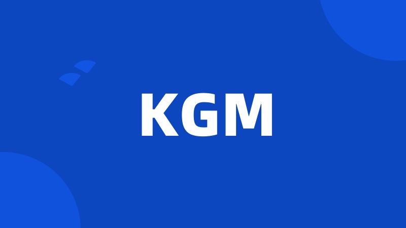 KGM