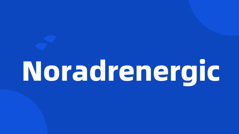 Noradrenergic