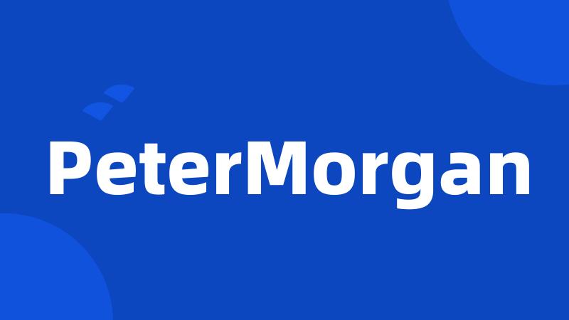 PeterMorgan