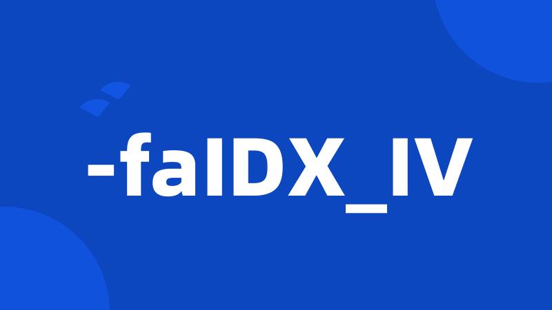 -faIDX_IV