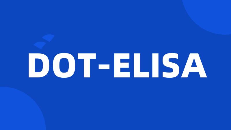 DOT-ELISA