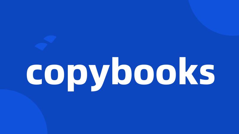 copybooks