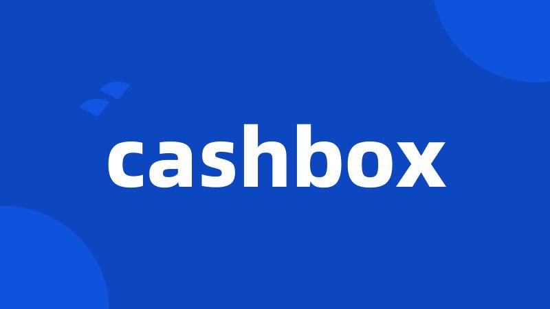 cashbox