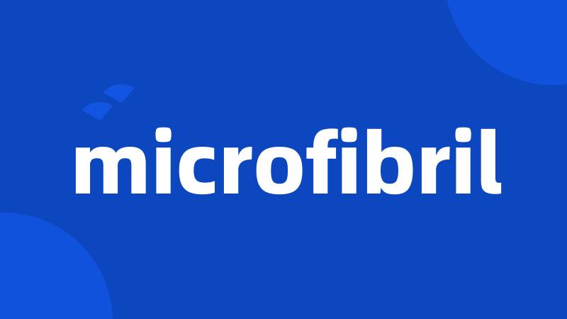 microfibril