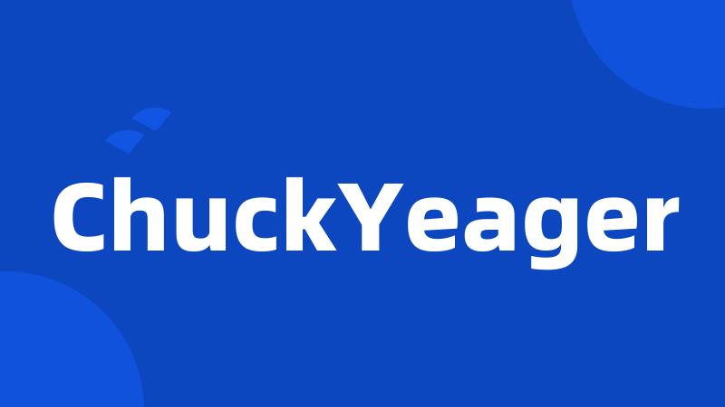 ChuckYeager