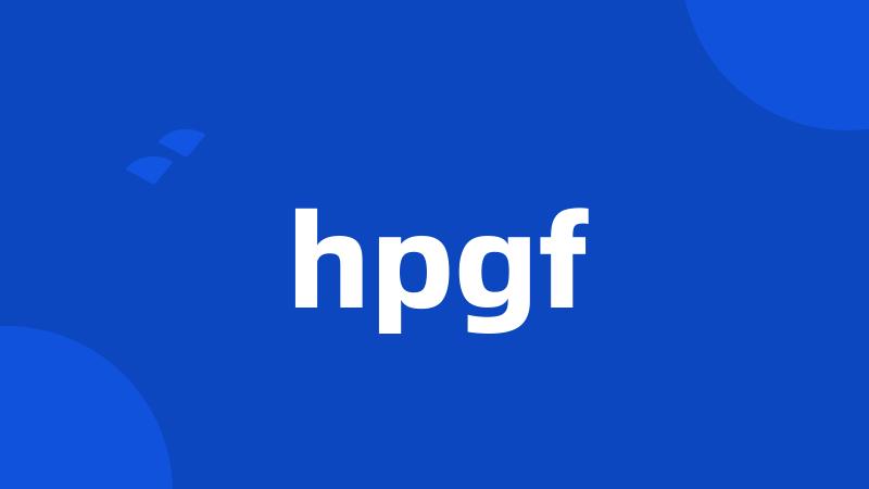 hpgf