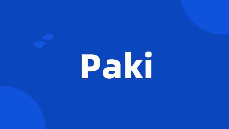 Paki