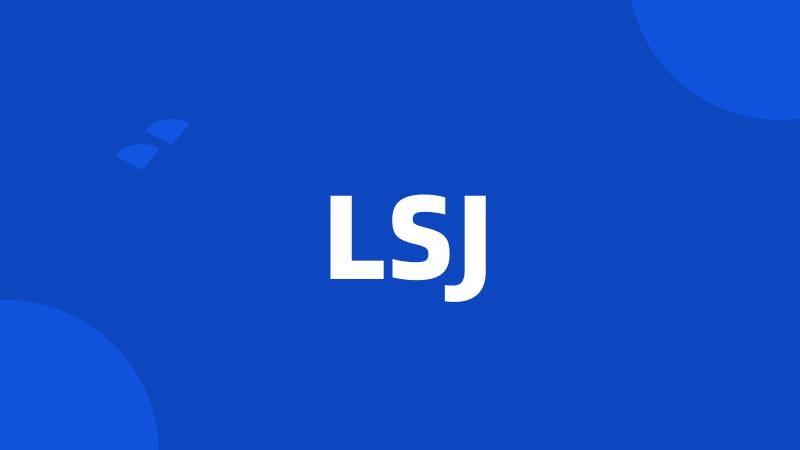 LSJ