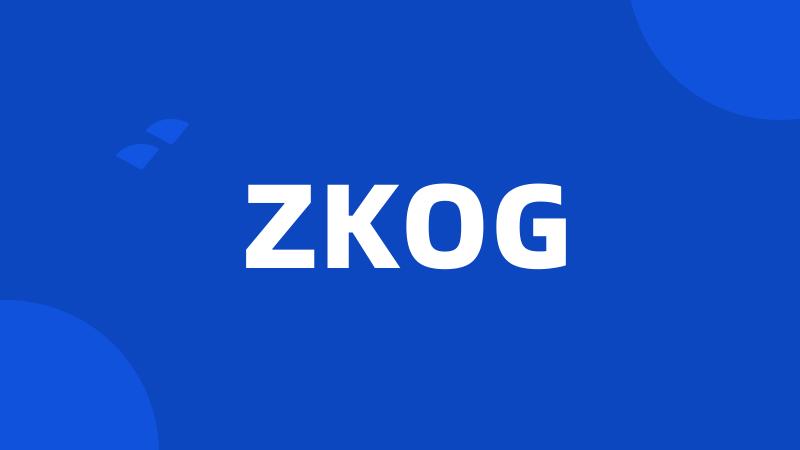 ZKOG