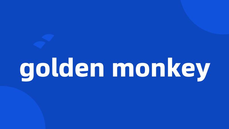 golden monkey