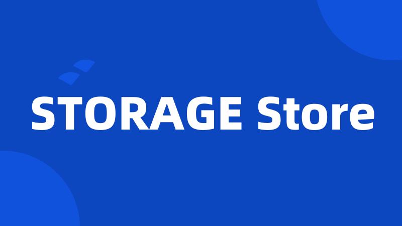 STORAGE Store