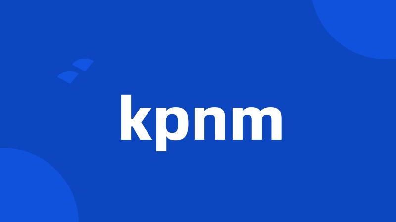 kpnm