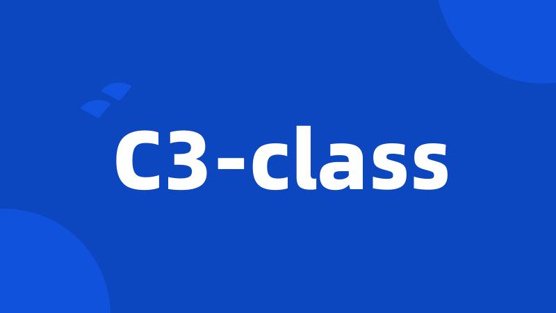 C3-class