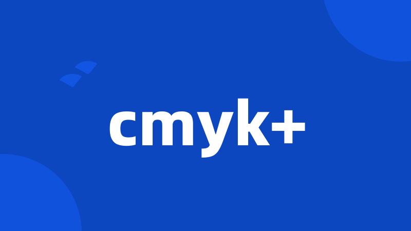 cmyk+