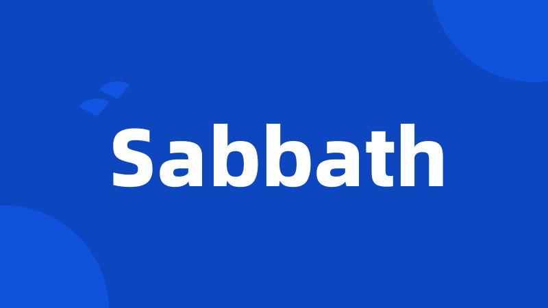 Sabbath