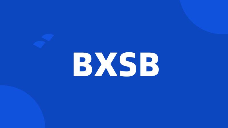 BXSB