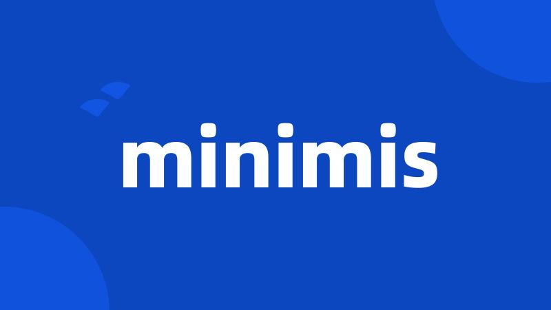 minimis