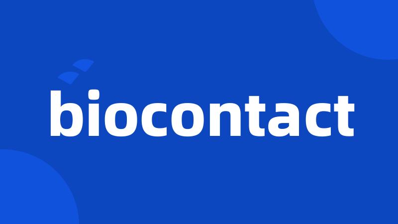 biocontact