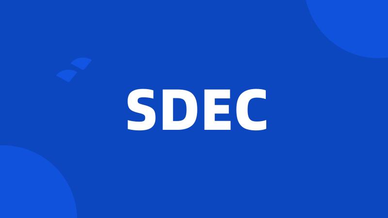 SDEC