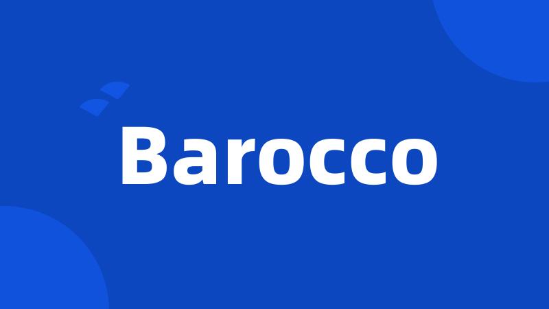 Barocco