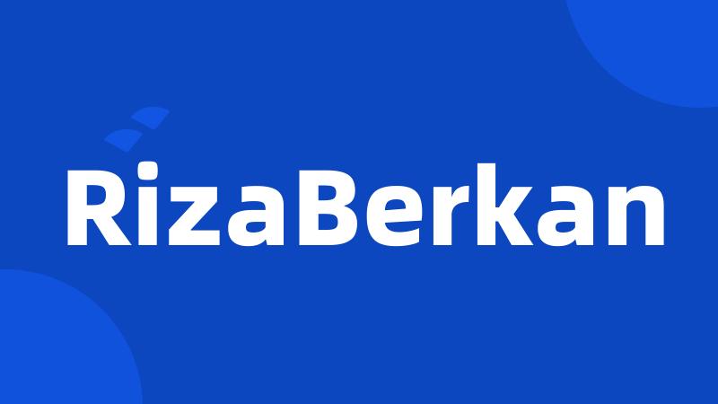 RizaBerkan