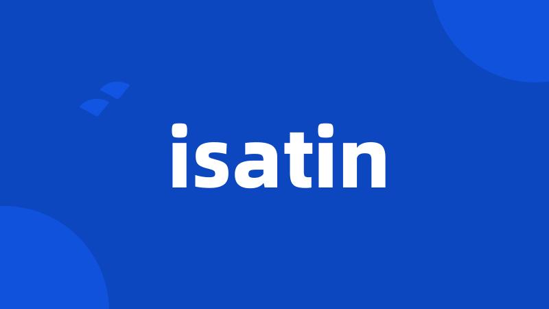 isatin