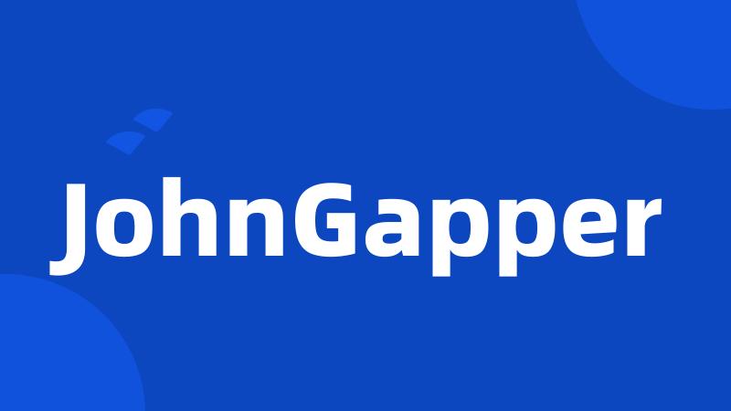 JohnGapper