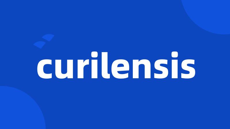 curilensis