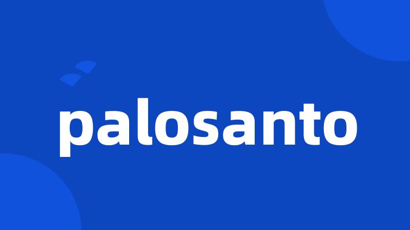 palosanto