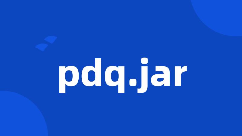 pdq.jar