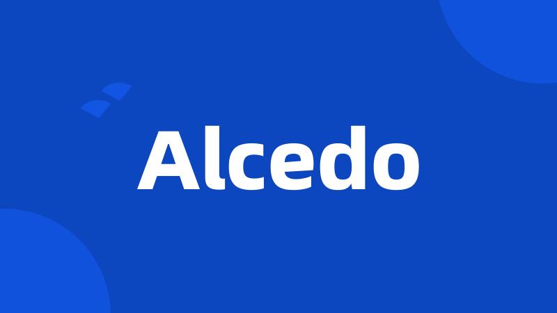 Alcedo