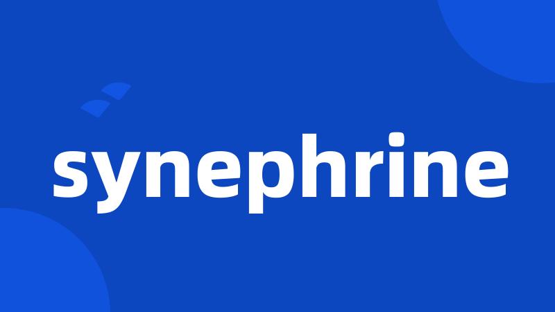 synephrine