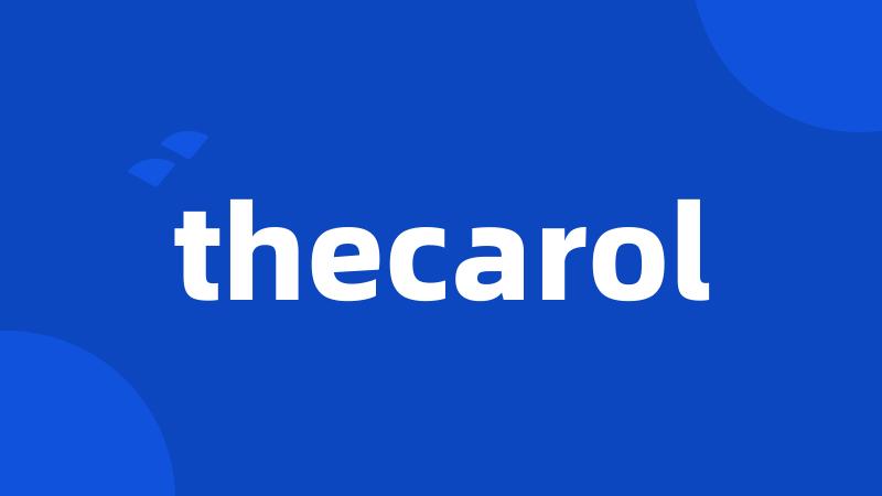 thecarol